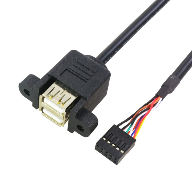 USB 2.0 10-Pin PC Adapter - 50 cm