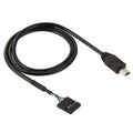 5-pin Female to Mini USB Male Adapter 50 cm Gaming