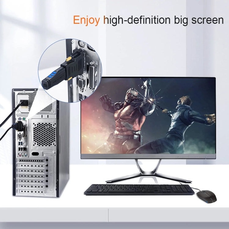 Gold Plated HDMI to DVI Adapter for Gaming PC