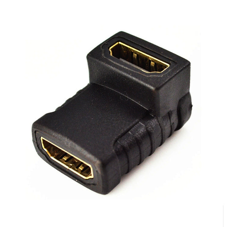 HDMI Female 90° Angle Coupler - PC Gaming Accessory