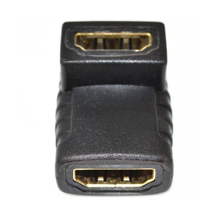 HDMI Female 90° Angle Coupler - PC Gaming Accessory