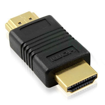 Gold Plated HDMI Adapter for HD TV Gaming and Consoles