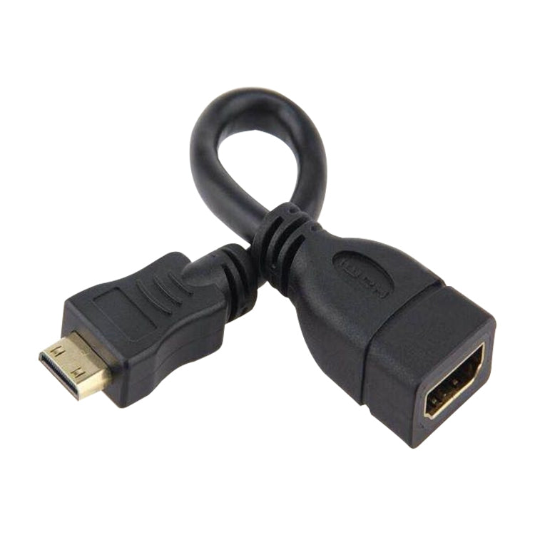 Câble Mini HDMI Mâle vers HDMI Femelle 16 cm pour PC Gaming