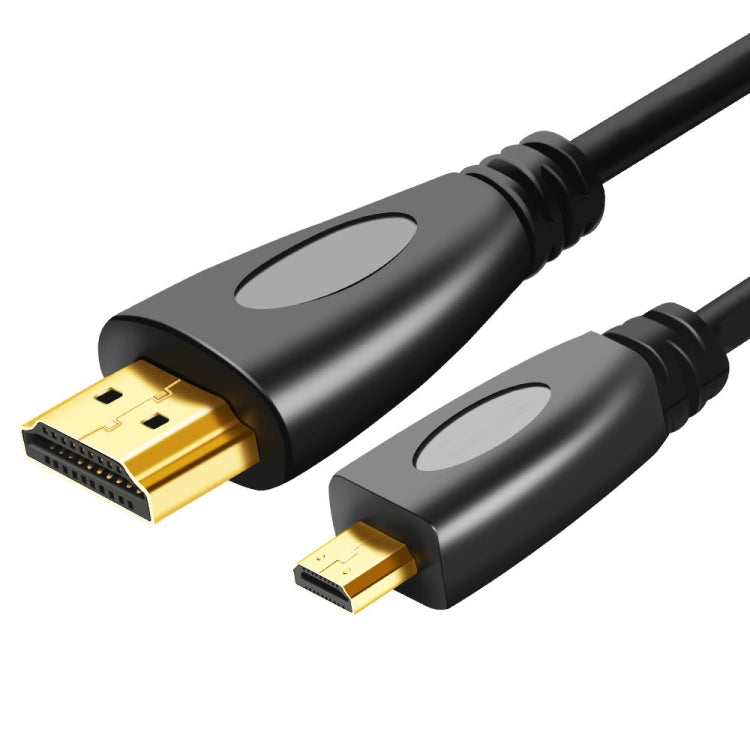 1.8m Gold-plated Micro HDMI Cable for Gaming and 3D Devices