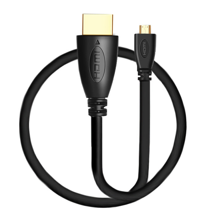 1m Gold-Plated Micro HDMI Cable for PCs and 3D Devices