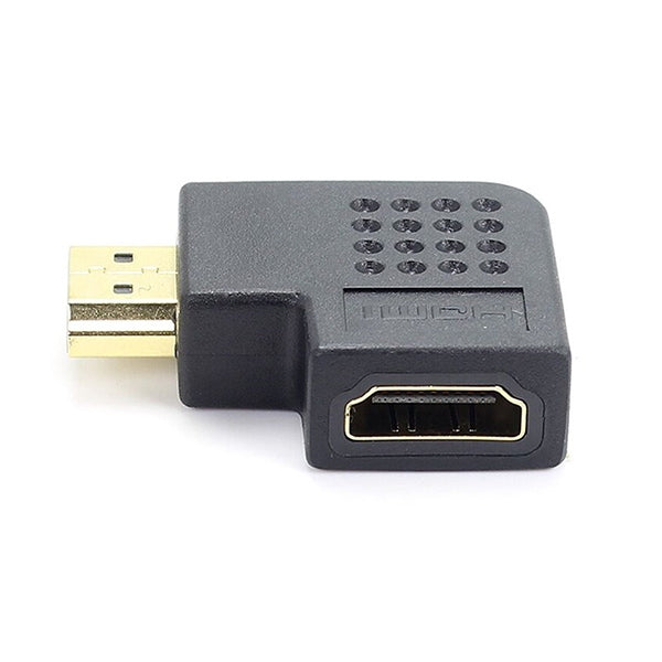 90° HDMI Male to Female Adapter - Gaming Accessory