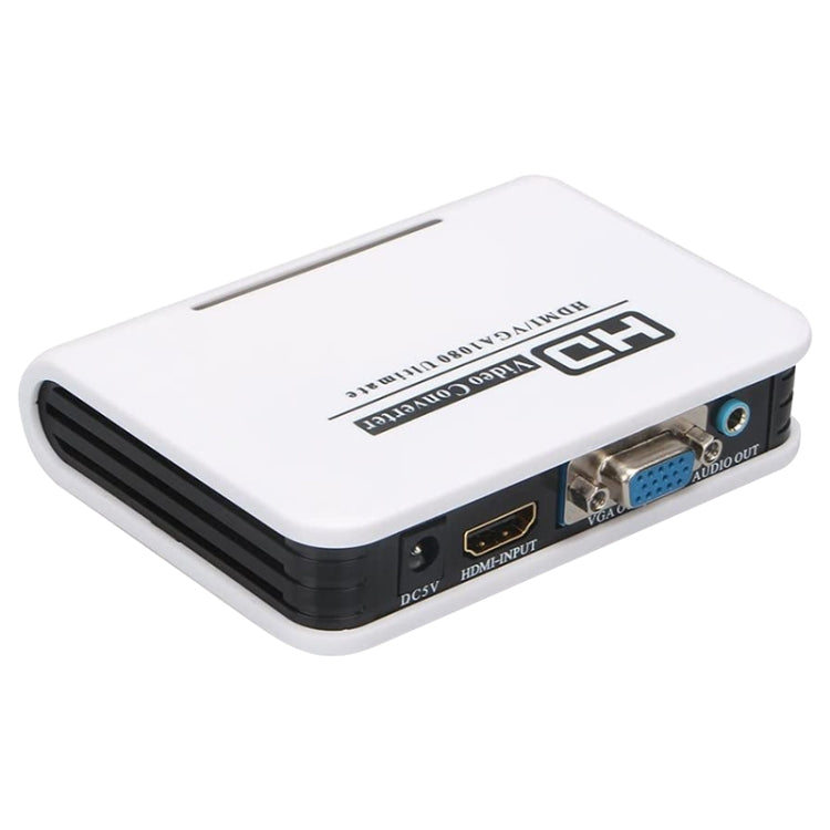 HDMI to VGA 1080P Adapter for PC and Game Consoles