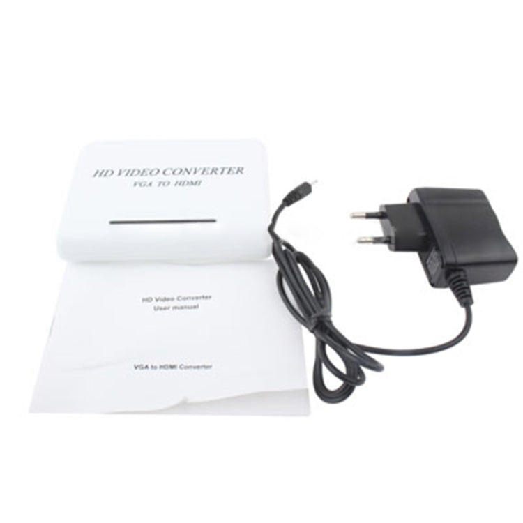 VGA to HDMI 1080P Converter for PC and Gaming