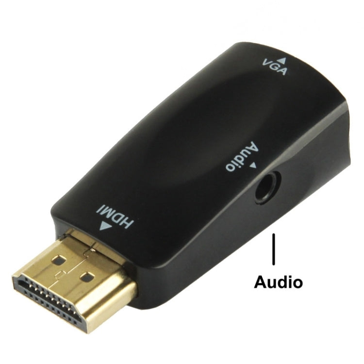 1080P HDMI to VGA Adapter with Audio for PC and TV