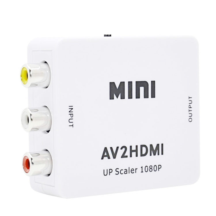 Adaptateur convertisseur mini CVBS/L+R audio vers HDMI, CVBS/L+R Audio to HDMI