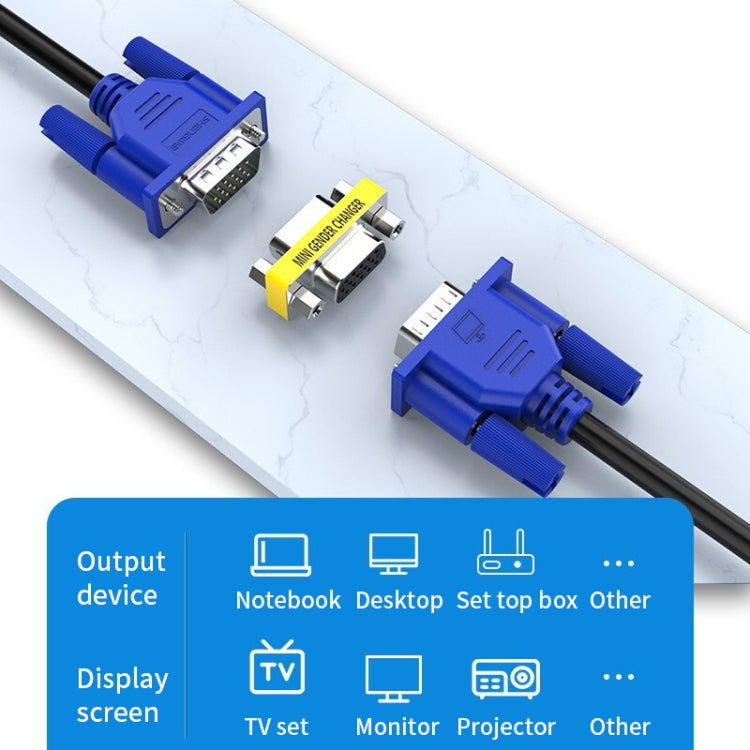 Adaptateur VGA Femelle 15 Broches pour PC Gaming