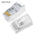 Prise blindée RJ45 de haute qualité Cat5 8P8C, connecteur réseau Lan (100 pièces dans un emballage, le prix est pour 100 pièces)