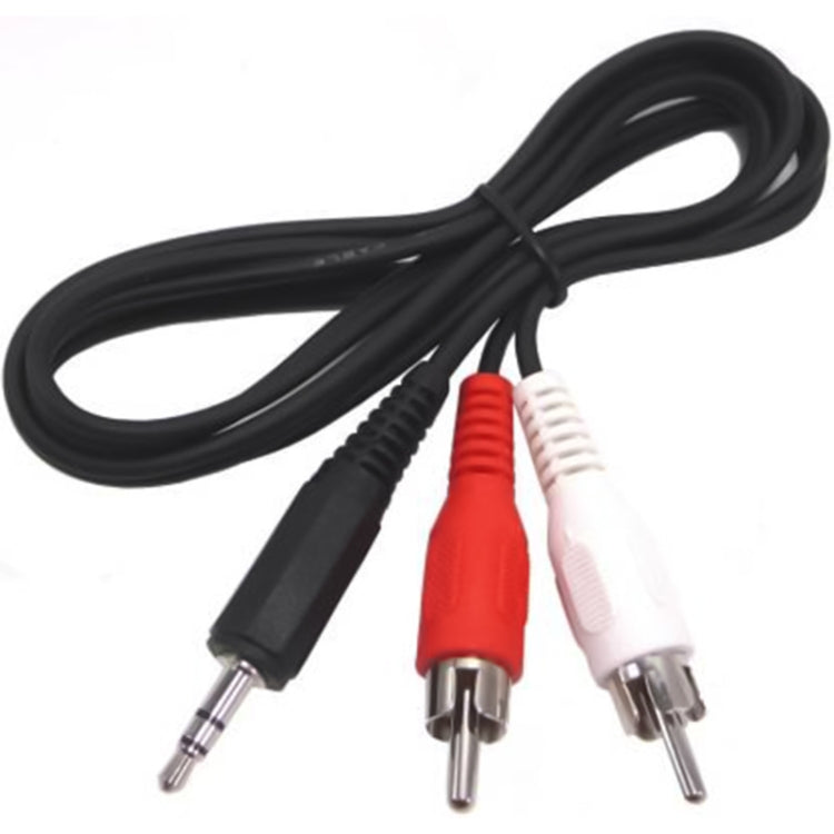 Câble audio jack 3,5 mm stéréo vers RCA mâle de qualité normale, longueur : 1,5 m, Length: 1.5m