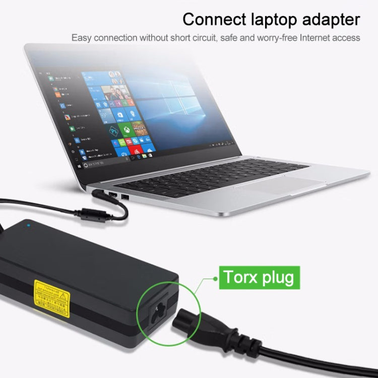 1.2m 3-pin UK Small Laptop Power Cable, Small UK Plug, Length: 1.2m