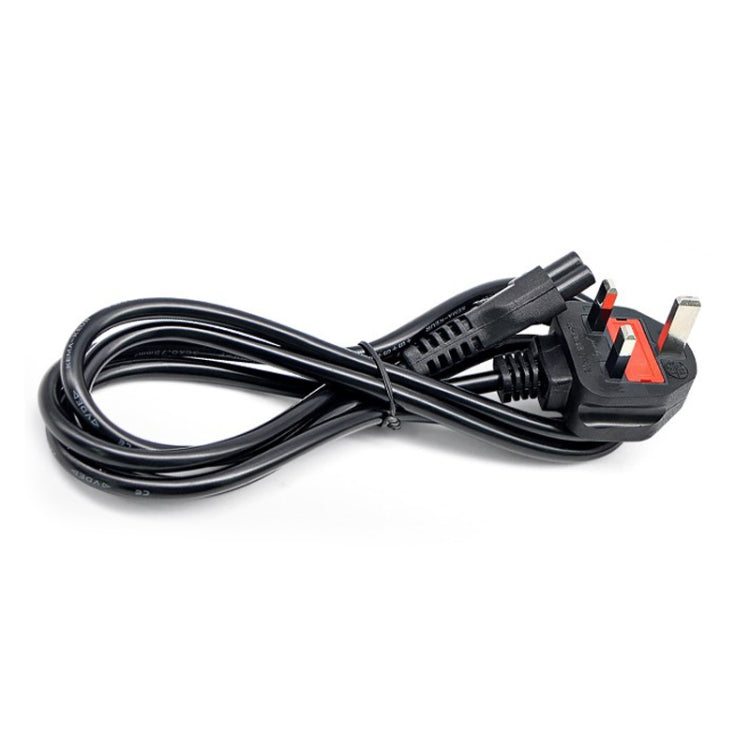 Cordon d'alimentation pour ordinateur portable britannique à 3 broches de 1,8 m, Big UK Plug, Length: 1.8m