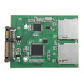 Adaptateur double carte SD vers SATA 22 broches pour PC