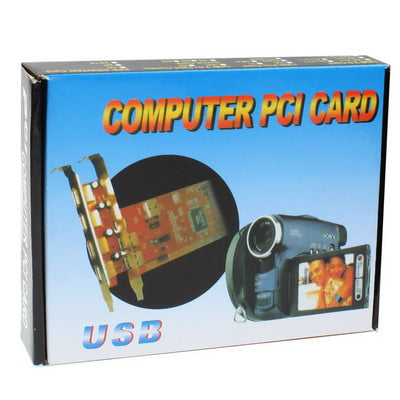 Carte PCI USB 2.0 4+1 Ports pour PC - Accessoire Pratique