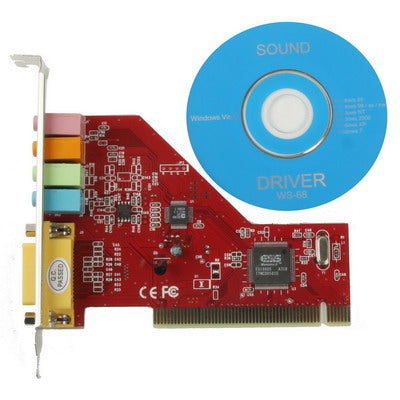 Carte son PCI 4 canaux pour gaming - Crystal 4 Channel