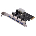 Carte contrôleur USB 3.0 PCI-E 4 ports pour PC gaming