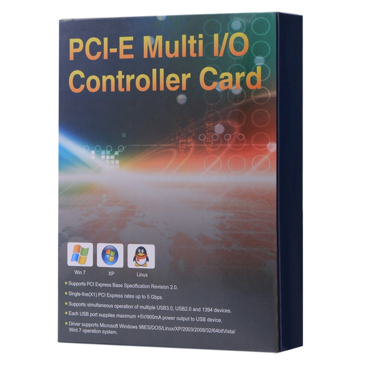 Carte contrôleur USB 3.0 PCI-E 4 ports pour PC gaming