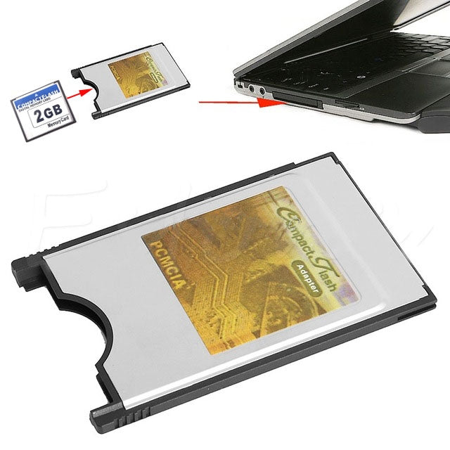 Lecteur de carte adaptateur Compact Flash CF vers carte PC PCMCIA, CF to PC