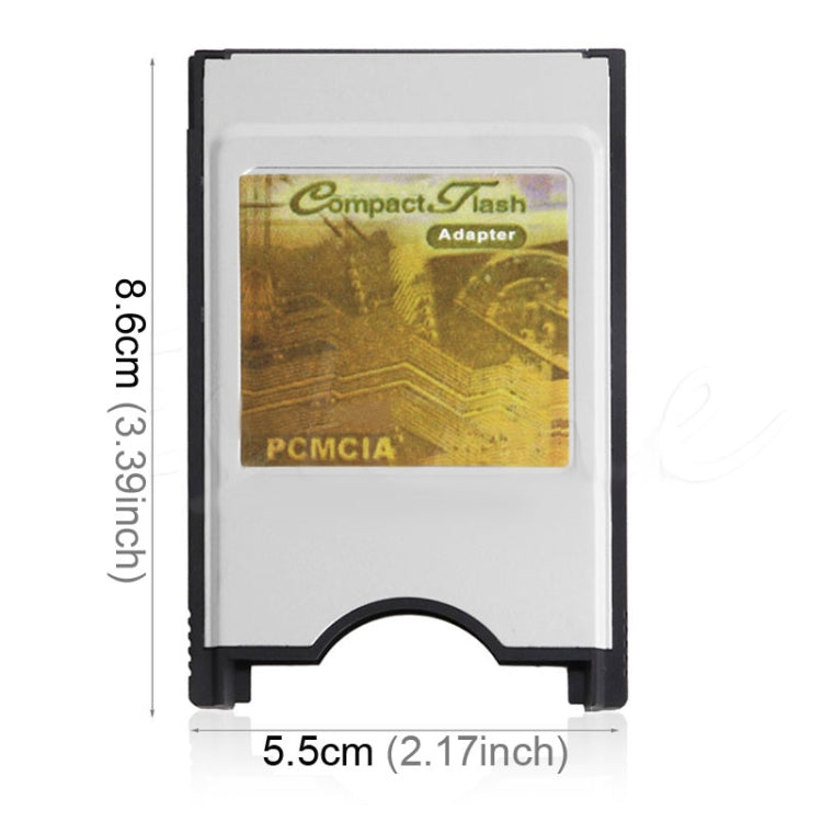 Lecteur de carte adaptateur Compact Flash CF vers carte PC PCMCIA, CF to PC