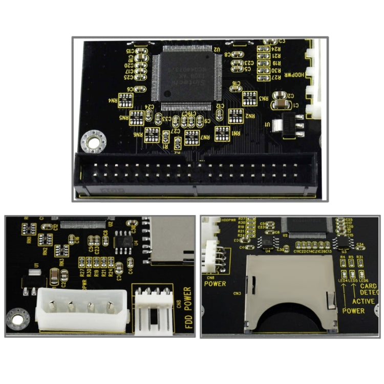 Adaptateur IDE SD 3,5 pouces pour PC - 40 broches mâles