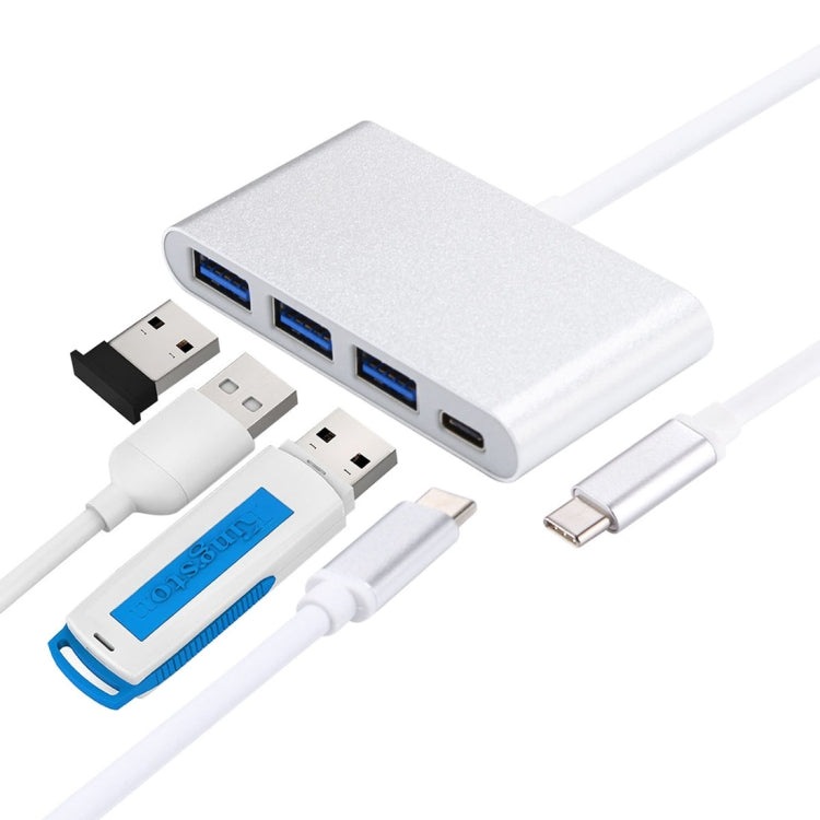 Adaptateur Hub 4 en 1 USB 3.0 et USB-C pour PC Gaming
