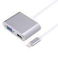 Adaptateur 2 en 1 VGA et HDMI vers USB-C pour gaming PC