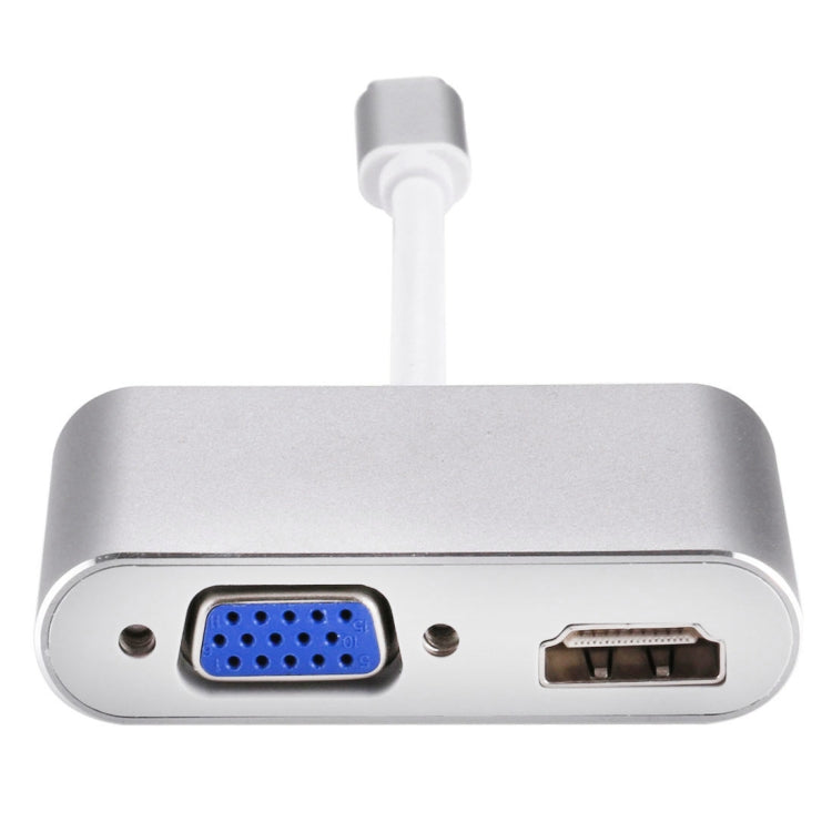 Adaptateur 2 en 1 VGA et HDMI vers USB-C pour gaming PC