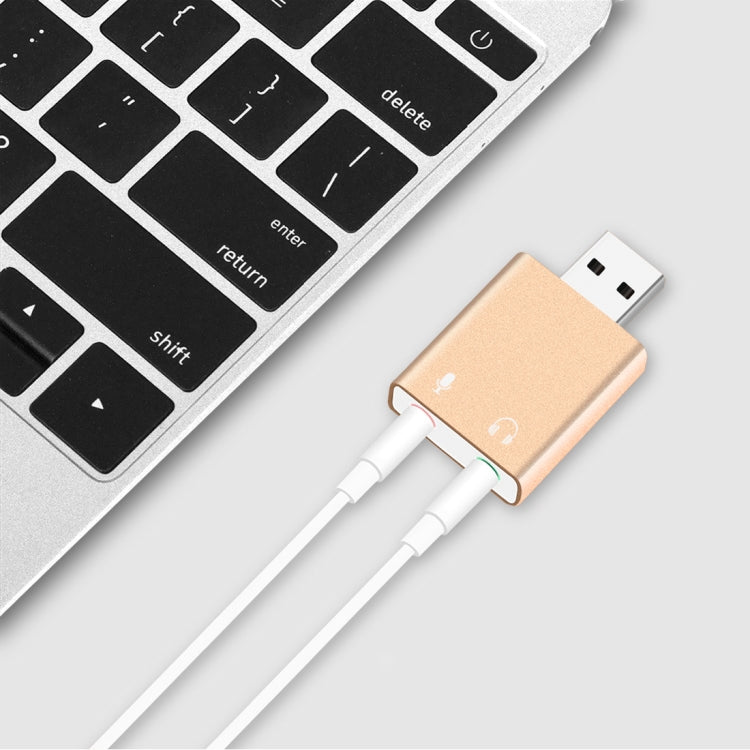 7.1 HIFI USB Adapter for PC - Aluminum Casing Gaming