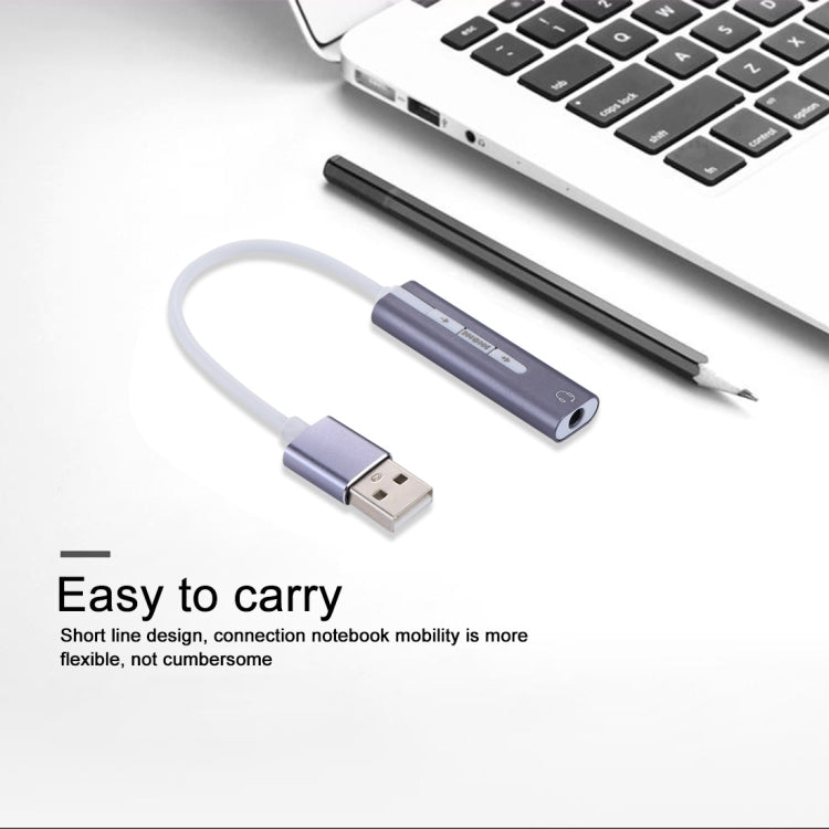 Adaptateur USB HIFI 7.1 pour PC - Coque Aluminium Gaming