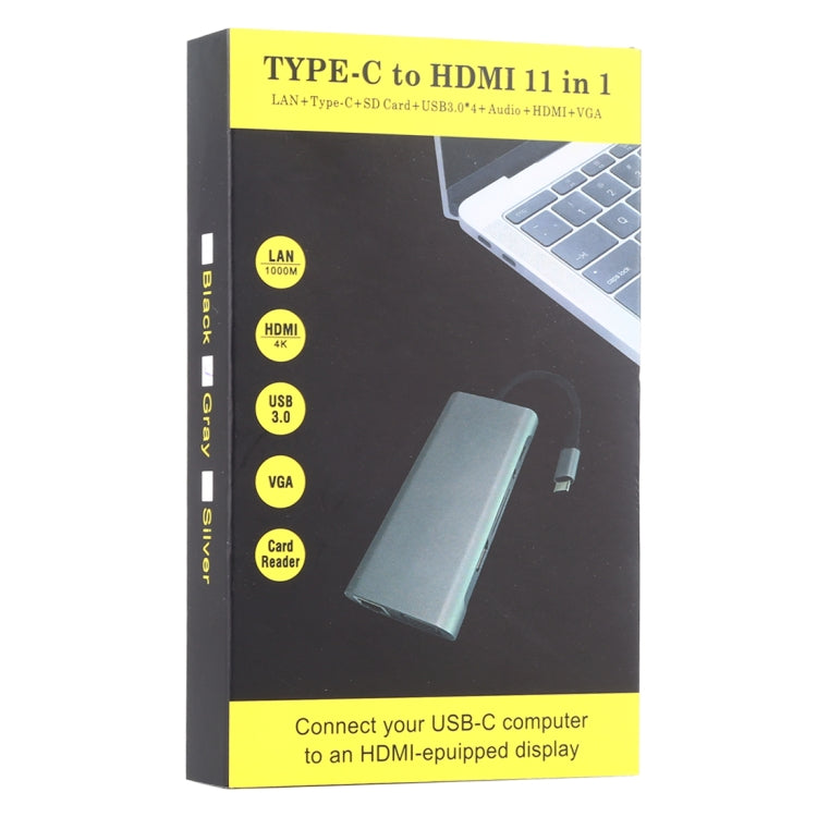 11-in-1 USB-C Hub Adapter for Gaming PC and Accessories