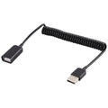 USB Male/Female Cable for PC - Charge and Connect