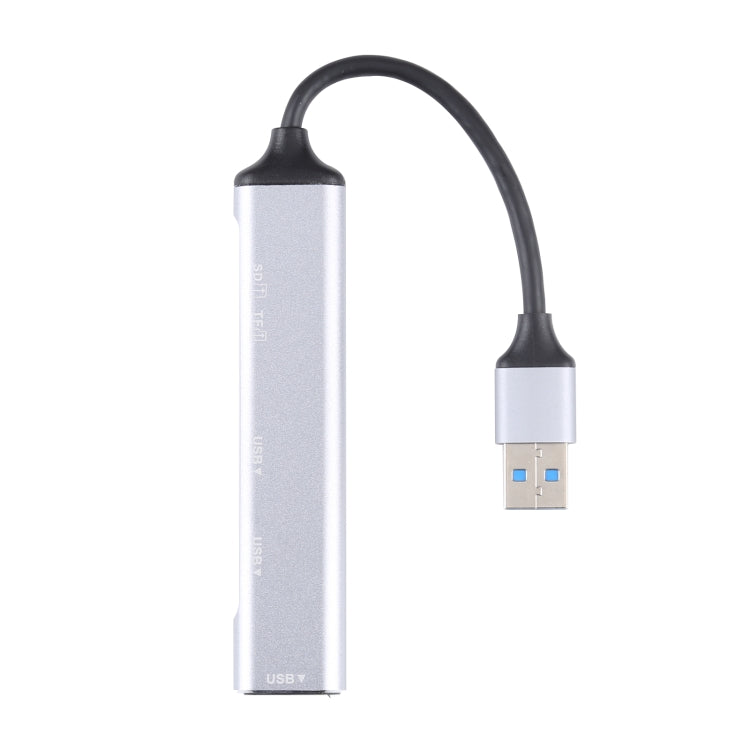 Accessoire PC 5 en 1 : Hub USB 3.0 et lecteur carte SD/TF