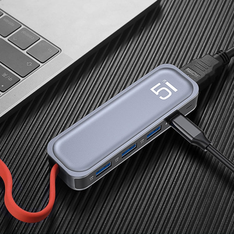 ROCK RT16 HUB Docking Station: 5-in-1 for Gaming PCs
