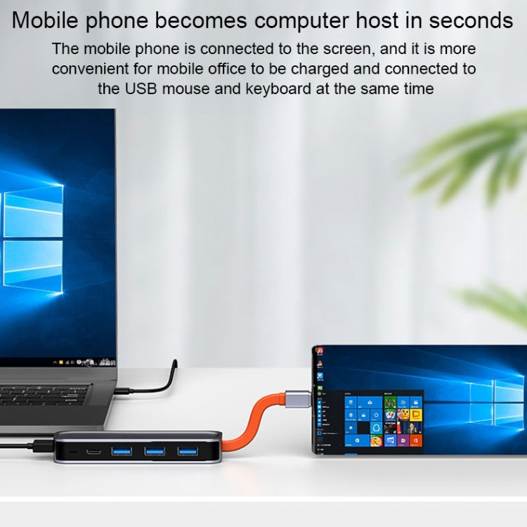 ROCK RT16 HUB Docking Station: 5-in-1 for Gaming PCs