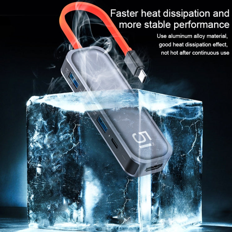 ROCK RT16 HUB Docking Station: 5-in-1 for Gaming PCs