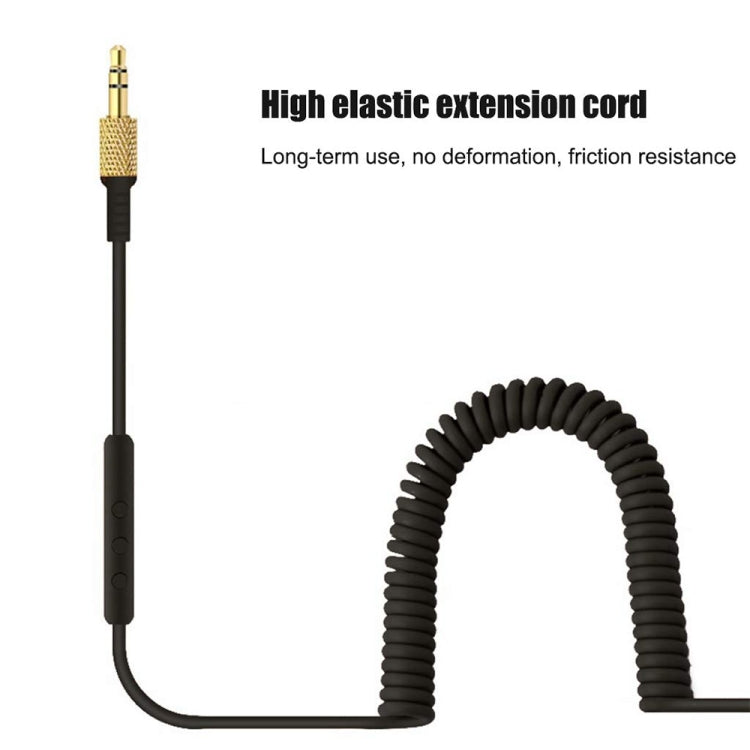Câble audio 3,5 mm pour écouteurs Marshall - 1,25 m à 1,8 m