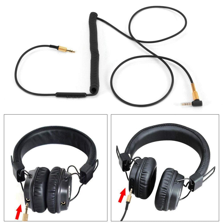 Câble audio 3,5 mm pour écouteurs Marshall - 1,25 m à 1,8 m