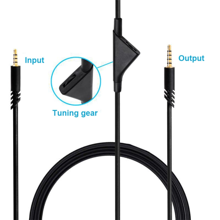 Câble Audio 3.5mm pour Écouteurs Logitech Astro A10 - 2m