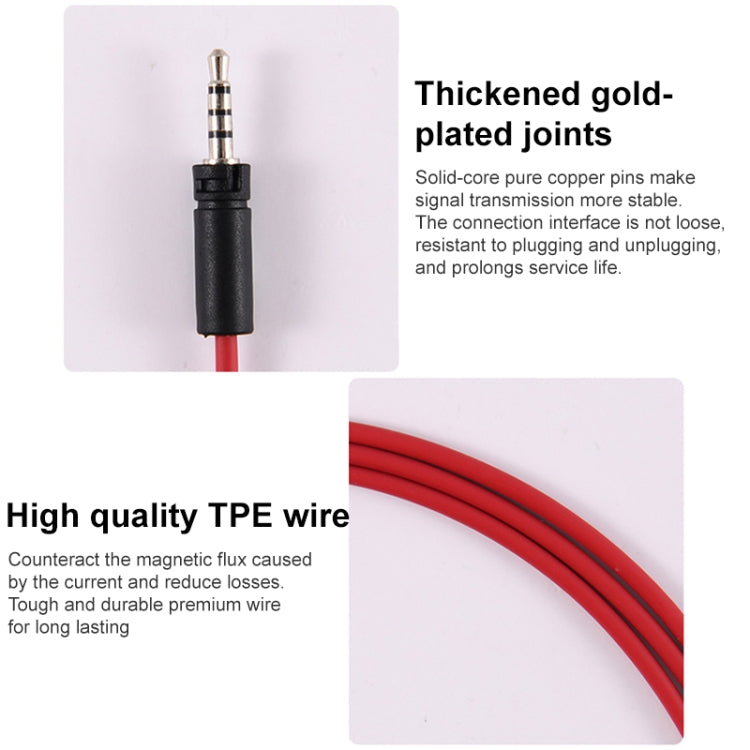 3.5mm to 2.5mm Audio Cable for Gaming Headsets
