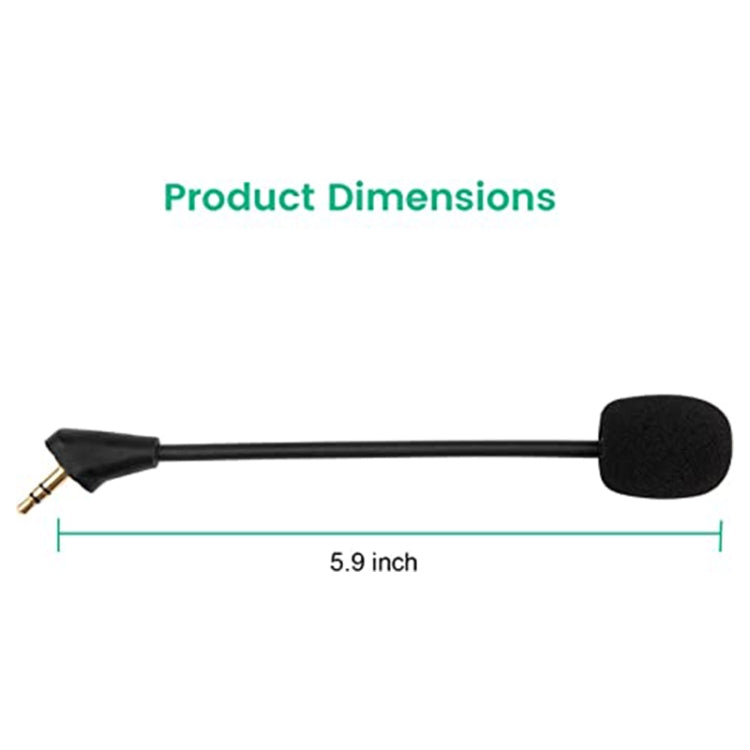 Replacement Microphone for HyperX Cloud Gaming Headset