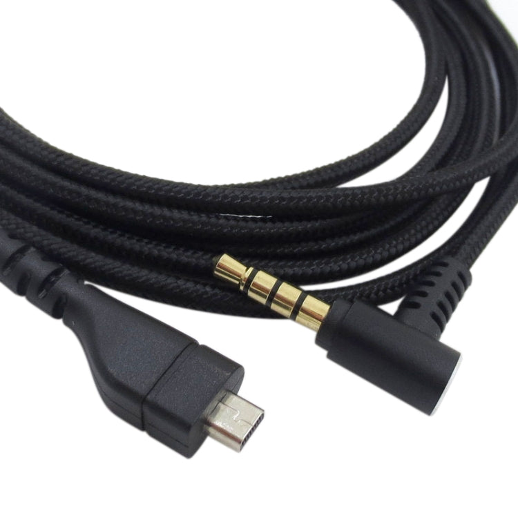 Braided USB audio cable for SteelSeries Arctis headsets