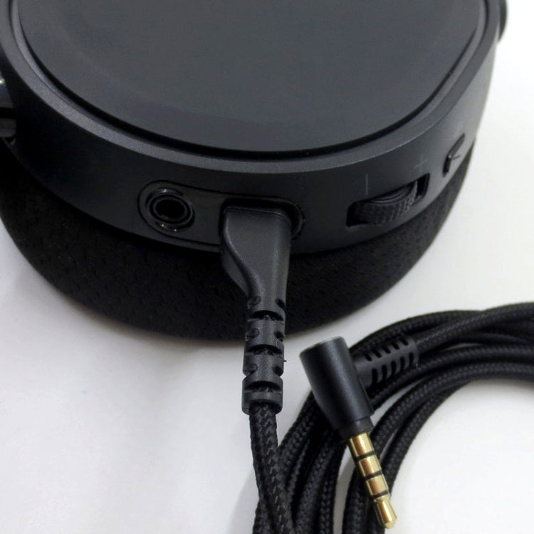 Braided USB audio cable for SteelSeries Arctis headsets