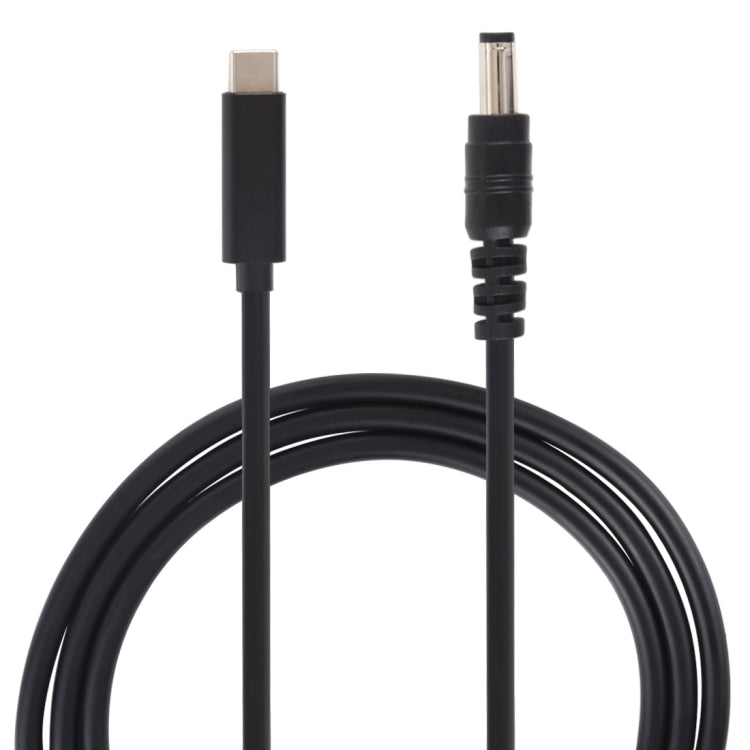 Câble USB-C pour PC : Chargeur 1,5 m Type-C 5,5 x 2,1 mm