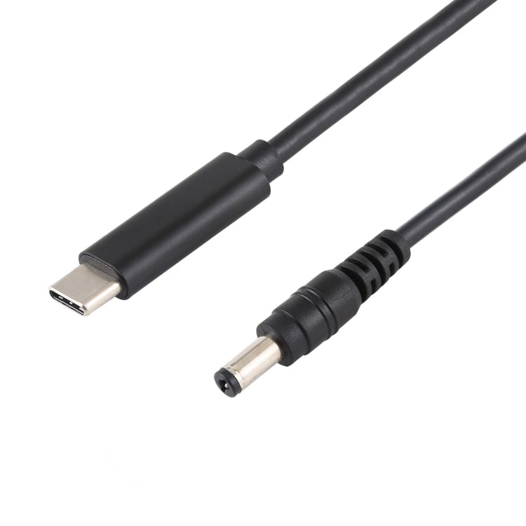 Câble USB-C pour PC : Chargeur 1,5 m Type-C 5,5 x 2,1 mm
