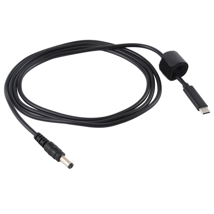 Câble USB-C pour PC : Chargeur 1,5 m Type-C 5,5 x 2,1 mm
