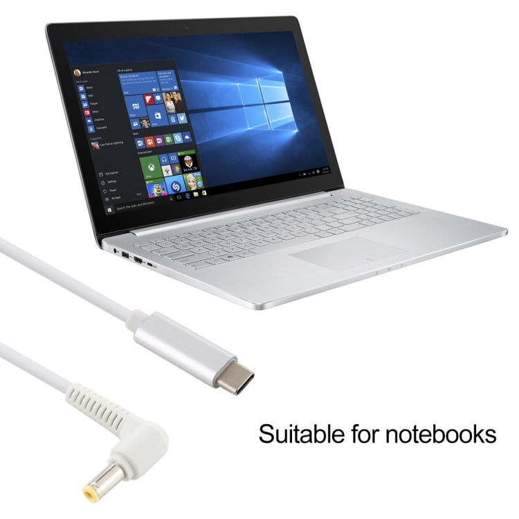Câble USB-C vers 5.5 x 2.5 mm pour PC Gaming - 1,5 m