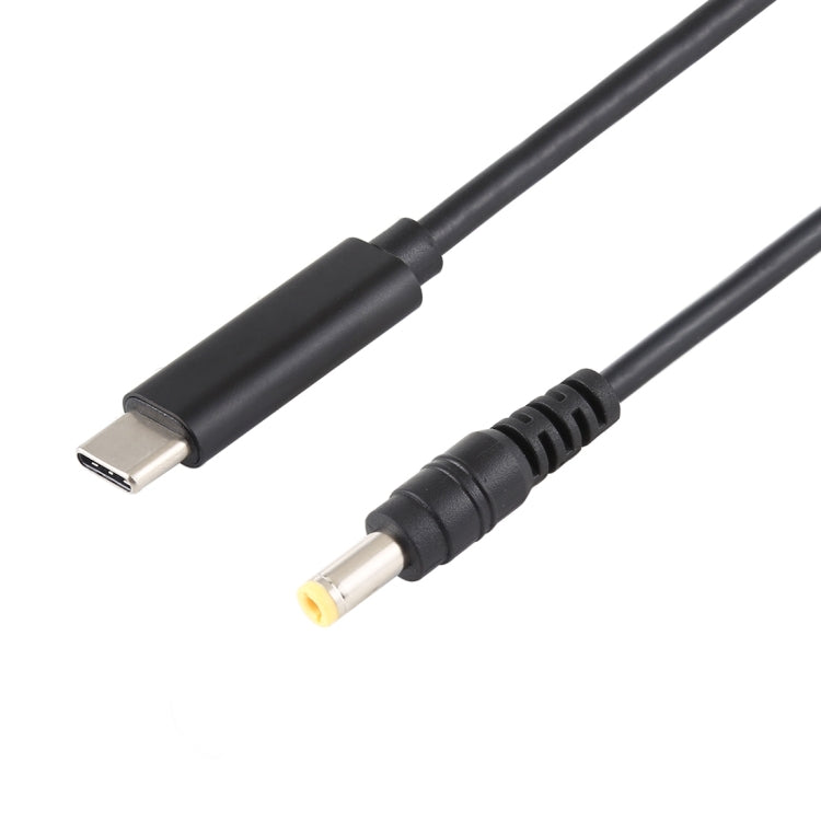 Câble USB-C pour PC 5,5 x 2,5 mm - 1,5 m Noir